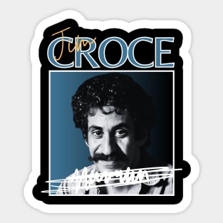 Jim croce///original retro Sticker